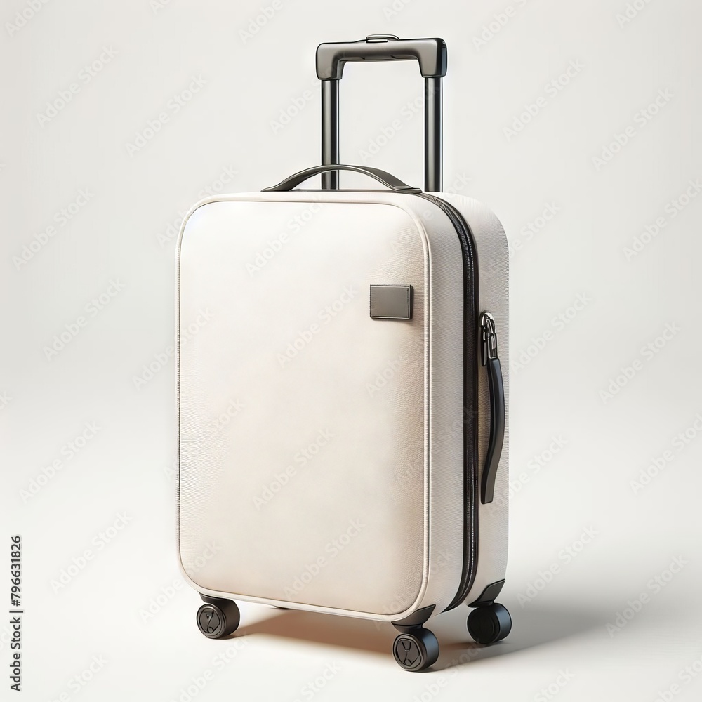Blank trolley luggage bag sleeve protector cover for branding mockup, 3D illustration, 3D rendering.
Blank trolley luggage bag sleeve protector cover for branding mockup, 3D illustration, 3D rendering.