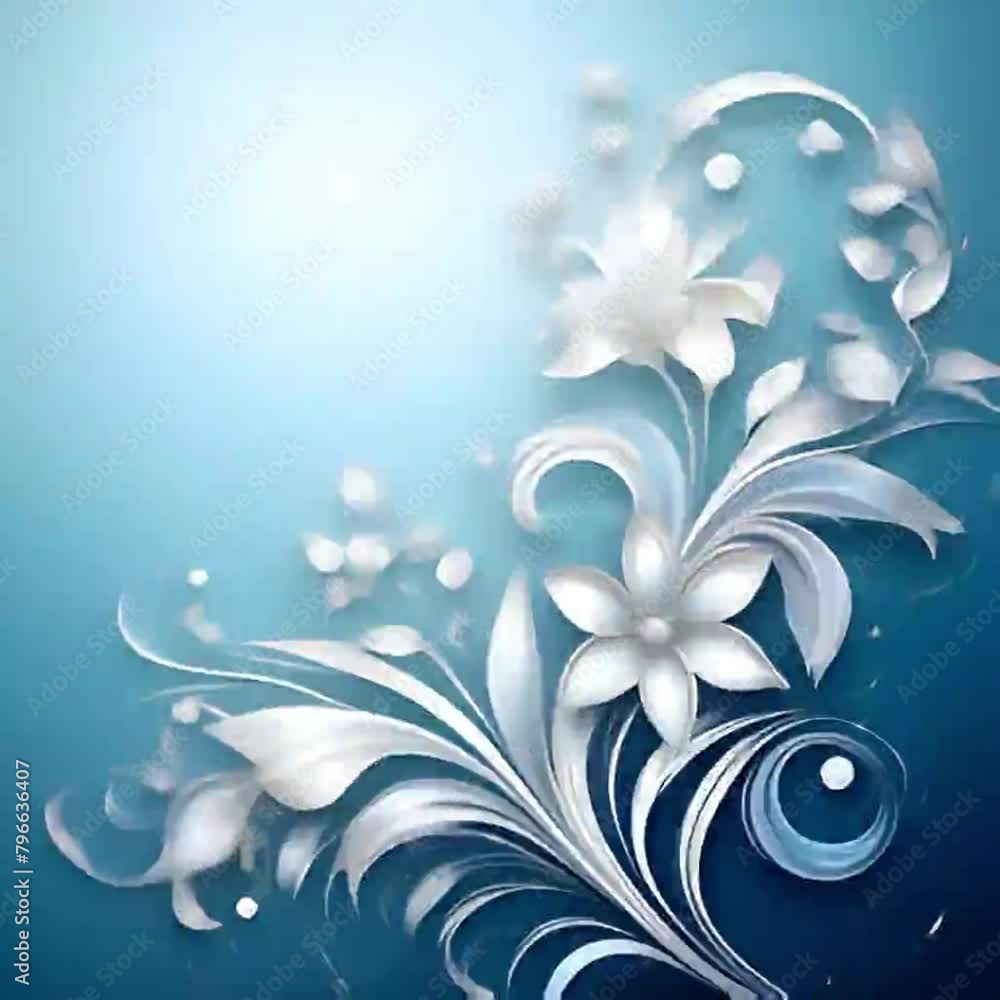 abstract floral background abstract floral background