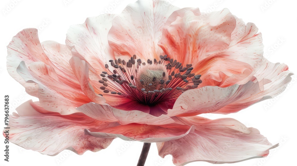 Fantastic Flowers Isolated, Unreal Beauty Flower Set on White Background, Vibrant Colors Blossom Set Fantastic Flowers Isolated, Unreal Beauty Flower Set on White Background, Vibrant Colors Blossom Set