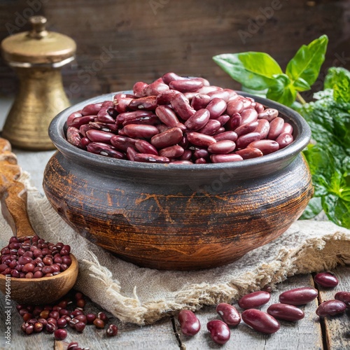 Red Kidney Beans or Rajma photo