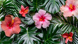 Hawaiian hibiscus and exotic aloha plants