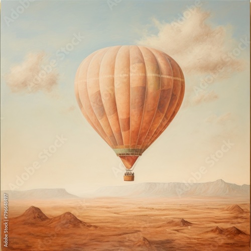 Clsoe up on pale earth aircraft balloon vehicle