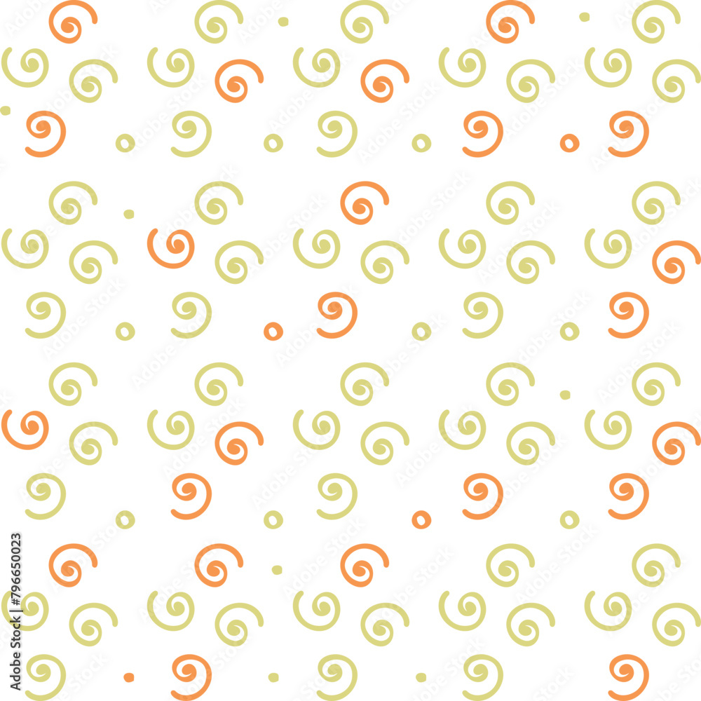 Vector seamless pattern with leaves and curls. Monochrome abstract floral background. Stylish monochrome texture. Vector seamless pattern with leaves and curls. Monochrome abstract floral background. Stylish monochrome texture.