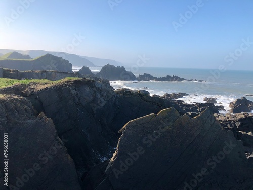 North Devon cliffs