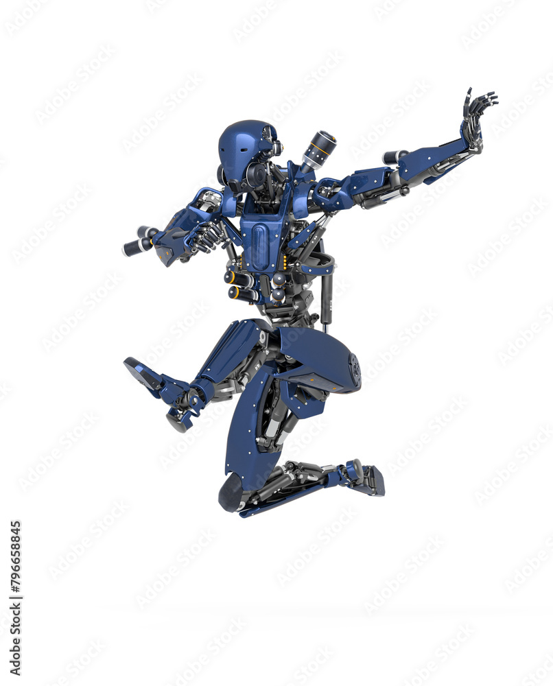 apocalypse cyborg is jumping high like a hero apocalypse cyborg is jumping high like a hero