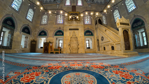 interior of a mosque 
