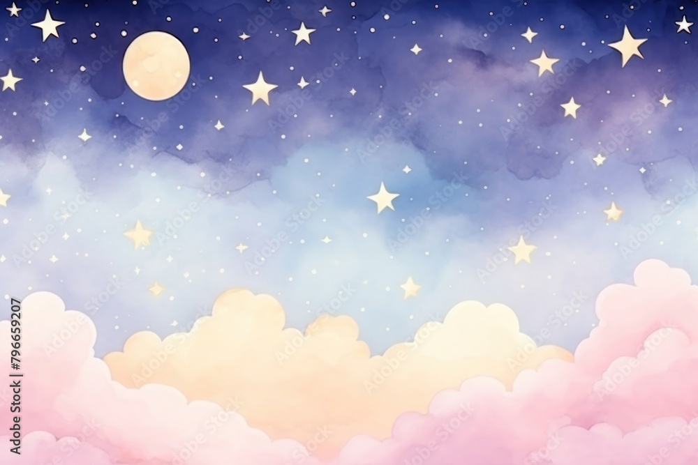 Fototapeta premium Galaxy gradient backgrounds astronomy nature.