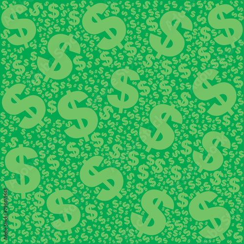money seamless pattern. great for banners, wallpapers, cards, image covers. Happy father day. Vector illustration