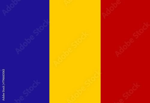 Romania flag illustrator country flags photo