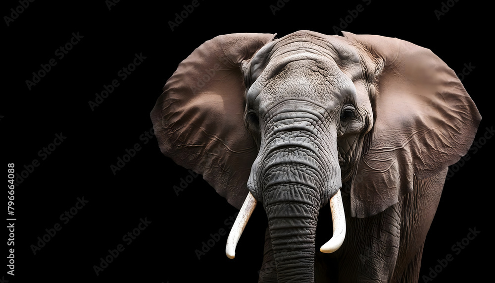 Fototapeta premium Portrait of an elephant