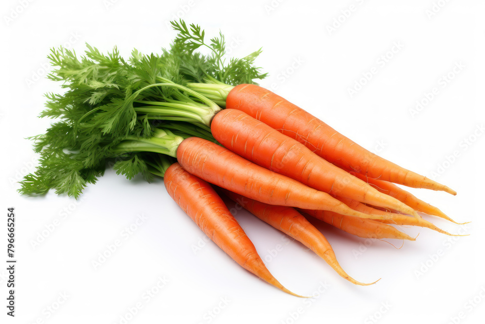 Fresh Carrot isolated on white background Fresh Carrot isolated on white background