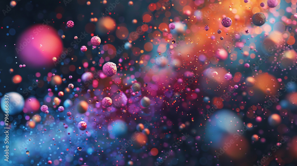 many particles in motion many particles in motion