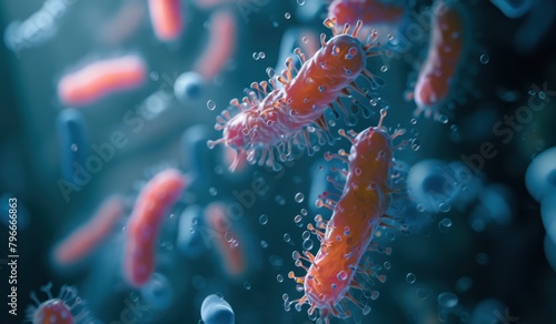bacteria microscopic photo