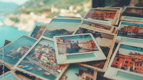 collection of polaroid photos from an italian vacation  16 9