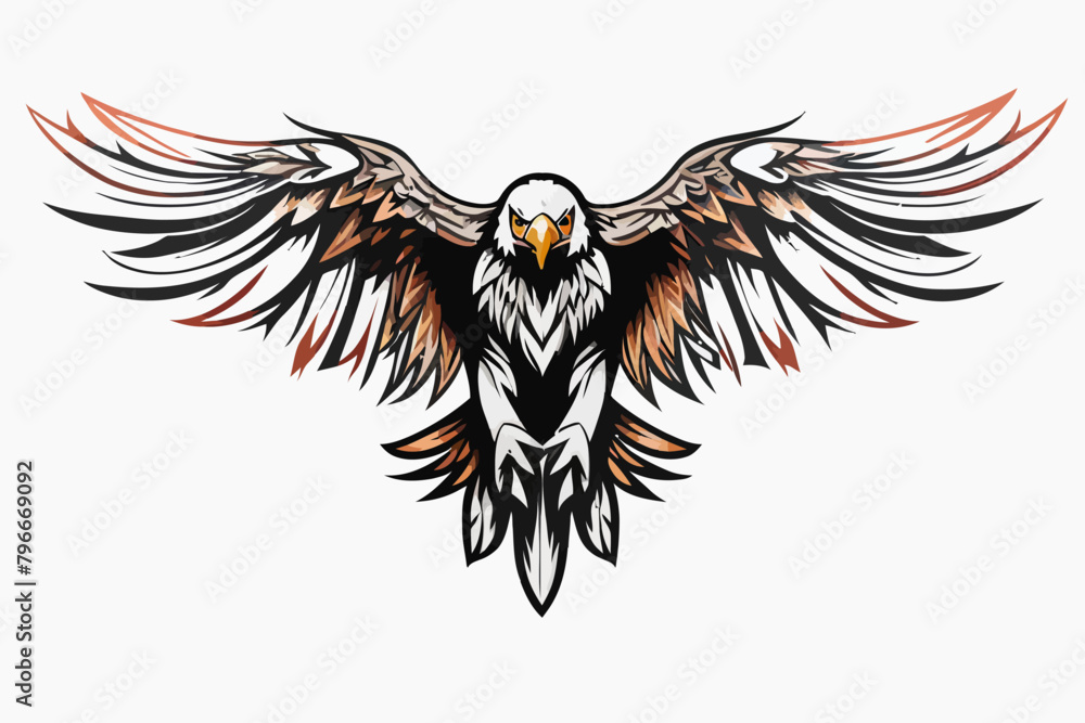 Obraz premium Tribal Eagle Artwork