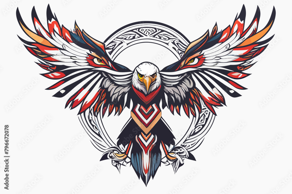 Tribal Eagle Artwork Tribal Eagle Artwork