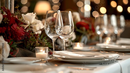 Luxury table setting