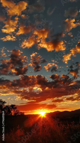 Photo of sky sunset outdoors horizon