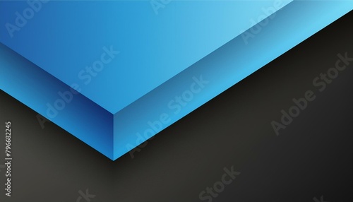 【背景素材】青と黒の幾何学模様 photo