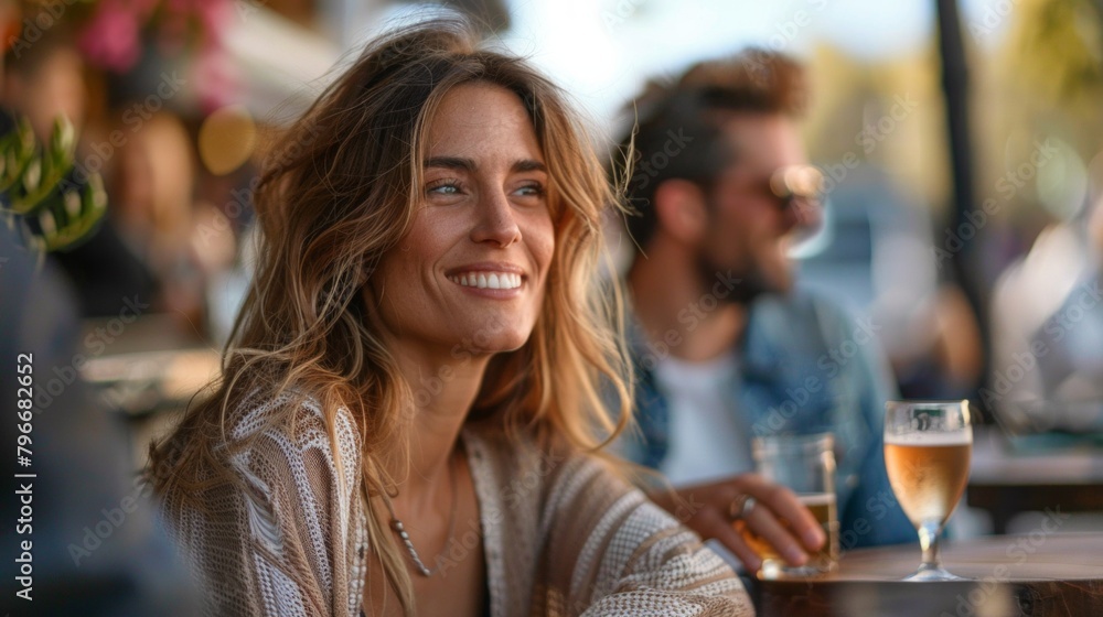 Couple having coffee at a coffee shop. Man and woman meeting at cafe. Couple having coffee at a coffee shop. Man and woman meeting at cafe.