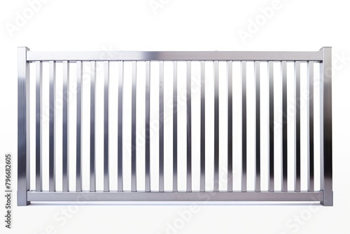 Wallpaper Mural Stainless fence white background architecture rectangle. Torontodigital.ca