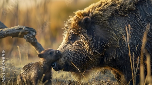 brown bear cub