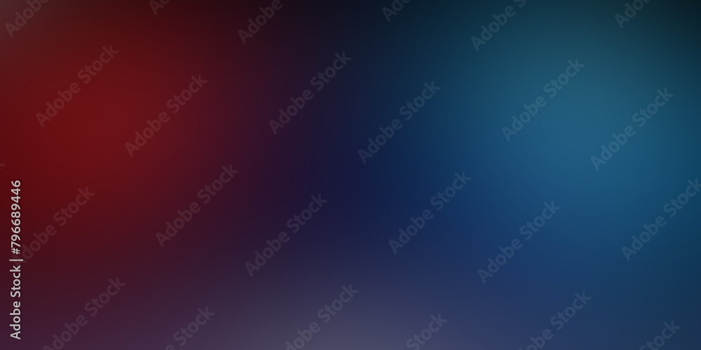 Abstract colored smooth gradient background in red and blue for banners, design, advertising, covers, templates and posters