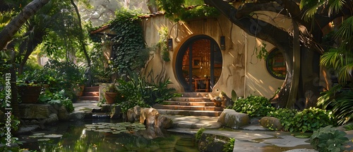 The dwarf's house in the novel