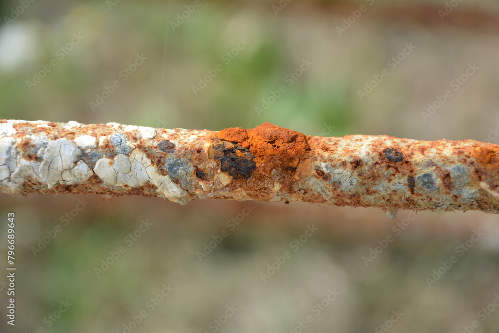 Fototapeta premium zoom texture rouille