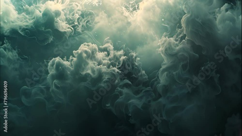 abstract smoke that moves irregularly photo