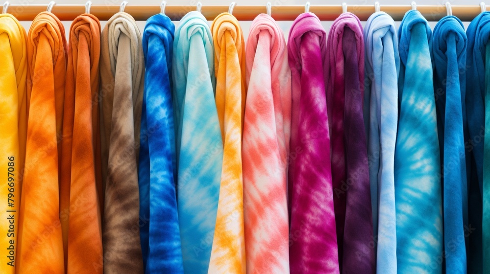 Tie-Dye Patterns Capturing The Free-Spirited Wallpaper