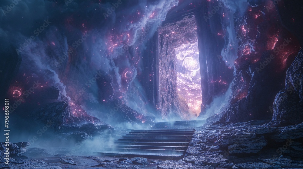 Fototapeta premium Dimensional Travelers