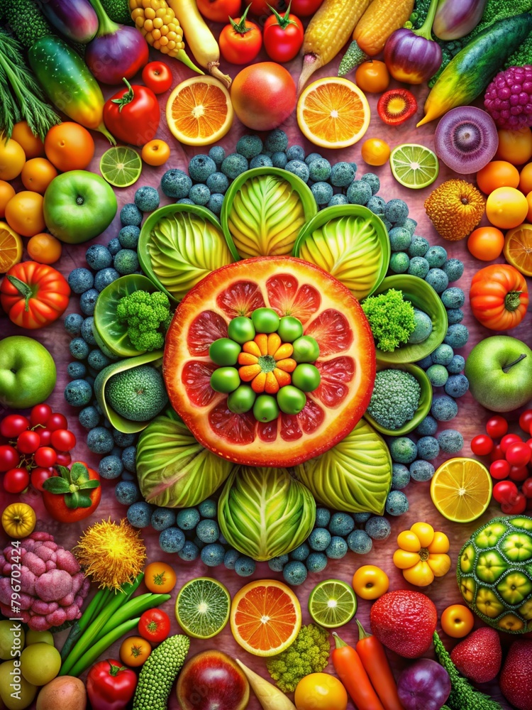A Colorful Array of Fresh Produce A Colorful Array of Fresh Produce