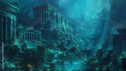 Deep in the depths of the ocean lies a sunken city guarded by a race of ancient immortal beings. Legends speak of a hidden chamber . .