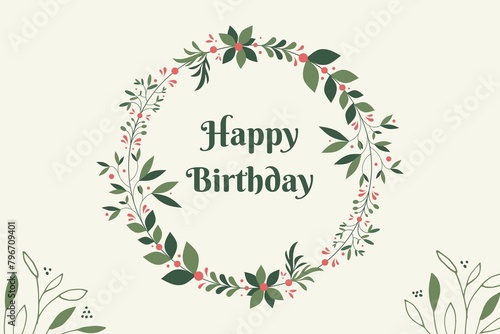   happy birthday card wallpaper and negative space you can write anything also use anywhere 
