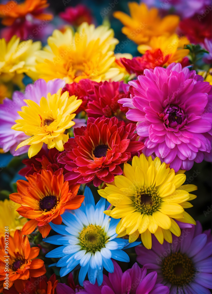 Fototapeta premium bouquet of flowers