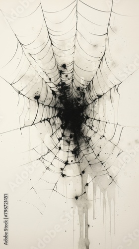 Spider arachnid invertebrate concentric. photo