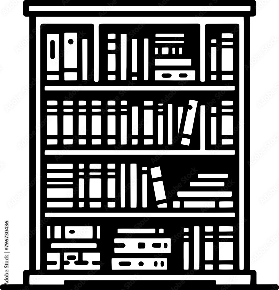 Bookcase icon 11 Bookcase icon 11