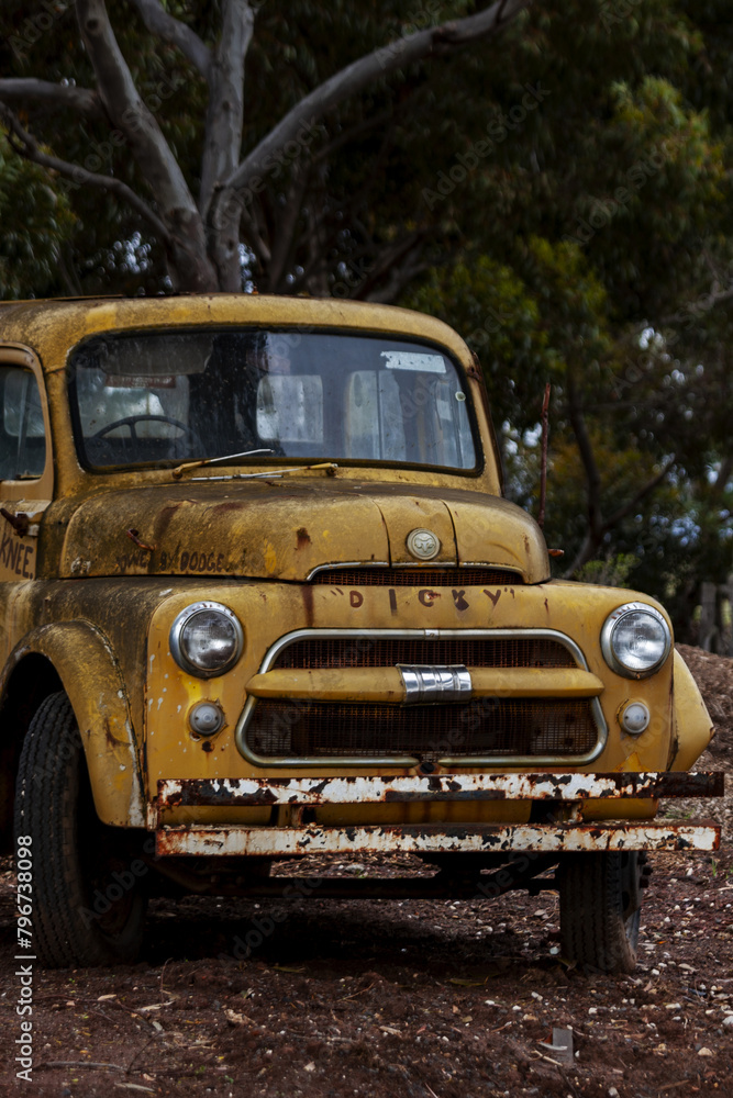 Old truck in the countryside, Victoria, Australia Old truck in the countryside, Victoria, Australia