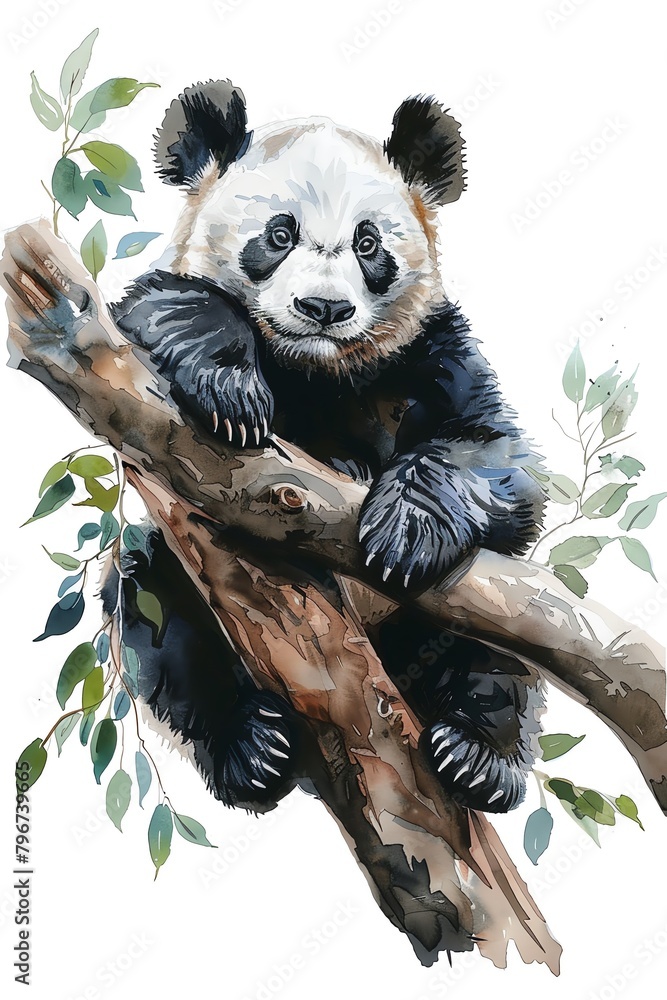 Fototapeta premium zoo, pandas in zoo