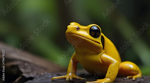 The golden poison frog.generative.ai 