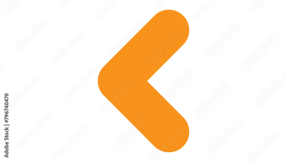 arrow left icon design illustration. arrow left icon design illustration.