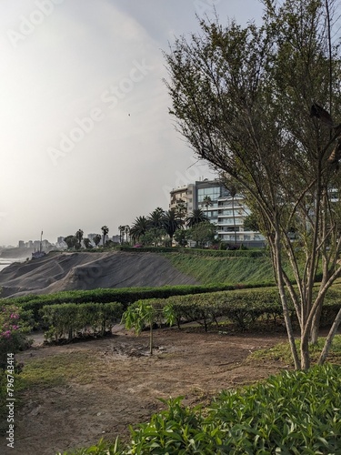Overview of the neighborhood of Barranco in Lime, Peru - April 2024