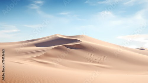 simple desert dunes