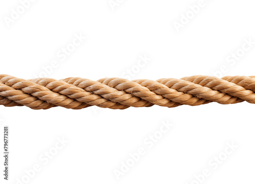 rope isolated on transparent background, cut out or PNG