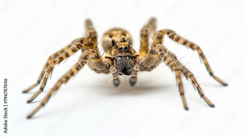 Tarantula spider insect isolated on plain white background. Tarantula spider insect isolated on plain white background.