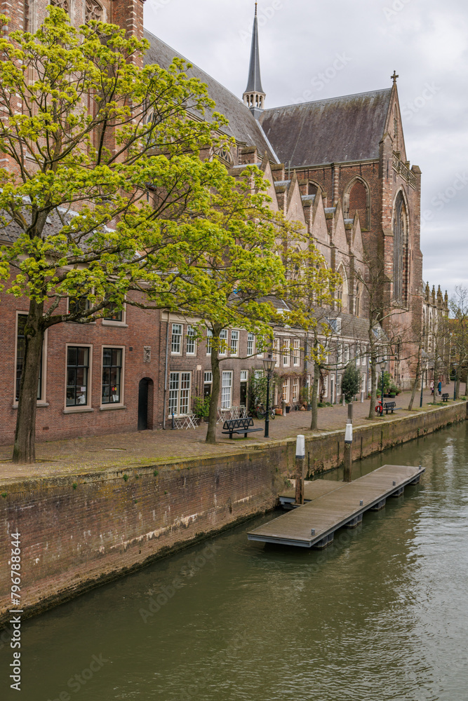 Naklejka premium Die Stadt Dordrecht in den Niederlande
