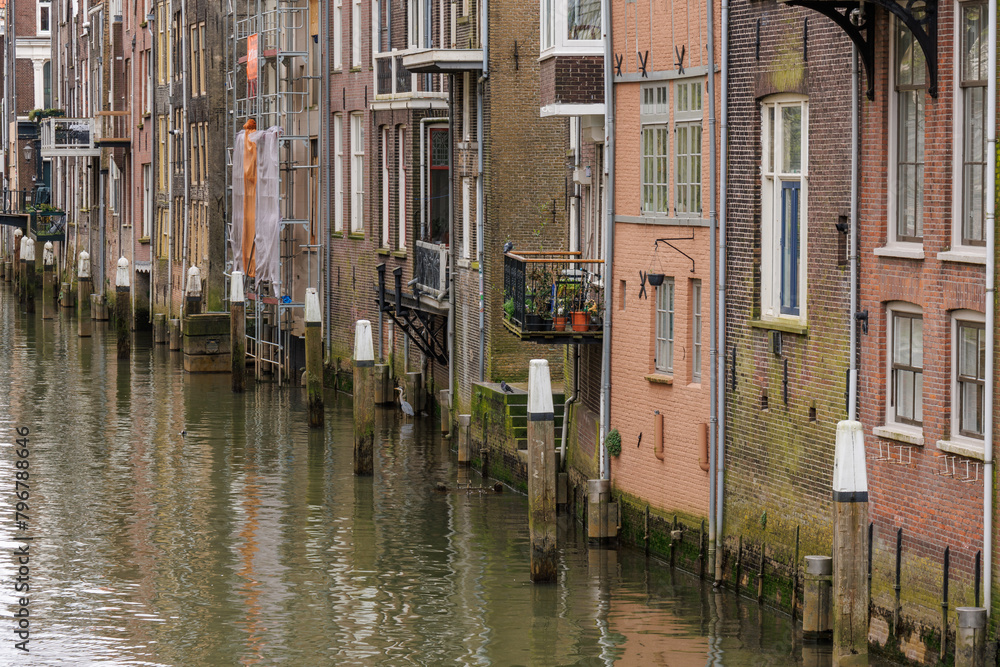 Naklejka premium Die Stadt Dordrecht in den Niederlande