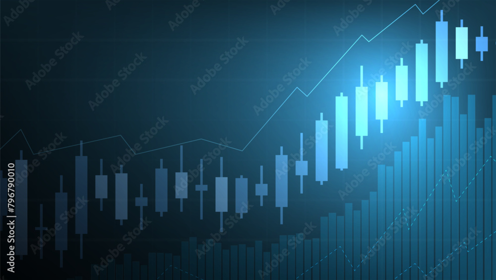 Simple Dark Candle Graph Abstract Trading Back Simple Dark Candle Graph Abstract Trading Back