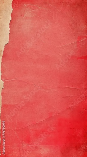 Red paper texture old backgrounds weathered.